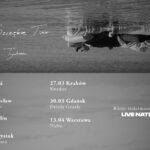 Grafika z datami koncertów Dawida Tyszkowskiego