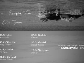 Grafika z datami koncertów Dawida Tyszkowskiego