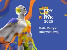 grafika z napisem Fryderyk 2025, Gala Muzyki Rozrywkowej