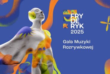 grafika z napisem Fryderyk 2025, Gala Muzyki Rozrywkowej